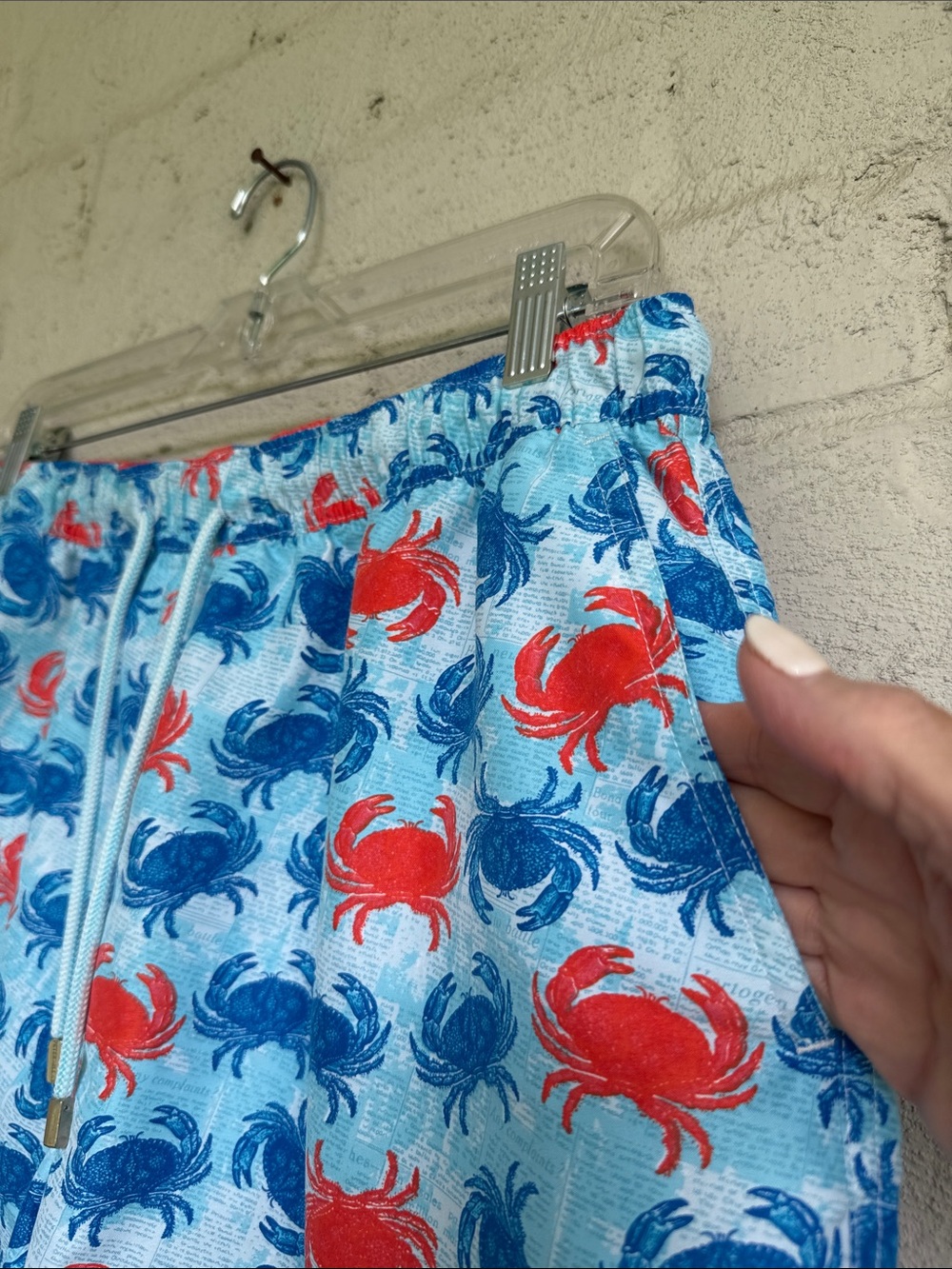Peter Millar Seaside Collection Blue Crab
Print Swim Trunks Size Large - Picture 5 of 10